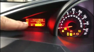 how to reset service light on Toyota Verso 2016 4K