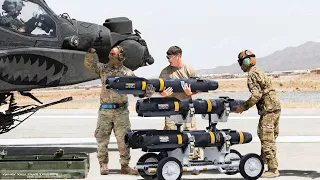 Reloading $140 Million US Attack Helicopter With Super Powerful Missiles