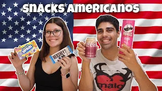 EXPERIMENTÁMOS SNACKS AMERICANOS | Ana Santos