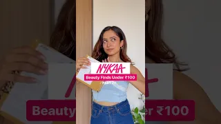 Nykaa Finds Under ₹100 #nykaa #nykaahaul #nykaareview #beautyfinds #beautyhacks #makeuphacks #makeup