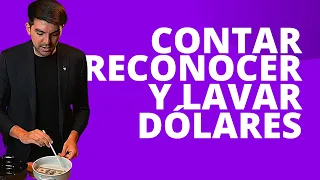 💵 Cómo limpiar billetes de dólares manchados o escritos. Quitar manchas hongos y sellos en billetes