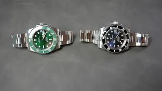 Sugess vs Pagani Design || Rolex Submariner Hommage Uhren im Vergleich