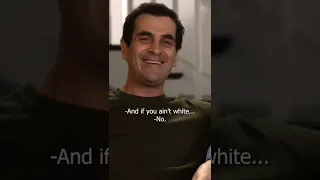 Phil: “If you ain’t white, you ain’t right!” #modernfamily #phildunphy #shorts