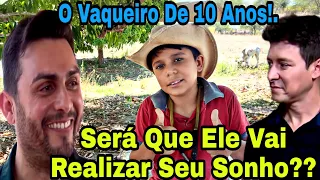 @oficialmanowalter Garotinho Samuel, De 10 Anos Sonha Em Conhecer Mano Walter!.@HoradoFaro