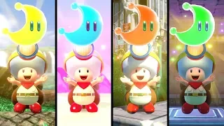 Captain Toad Treasure Tracker - All Super Mario Odyssey Levels