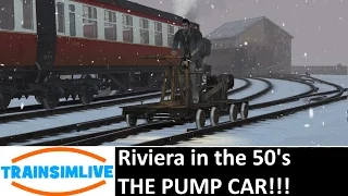 Let's Play Train Simulator 2016 - Riviera 50's, PUMP CAR!