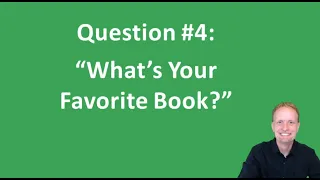 College Admission: How to Answer "What's Your Favorite Book?" During Interviews or in Essays