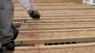 Cutting Floor Joists to Length