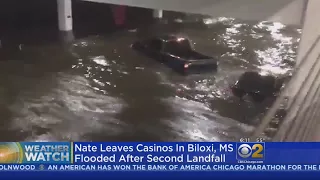 Hurricane Nate Makes Landfall In Louisiana And Mississippi