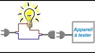 Explication branchement ampoule teste court circuit