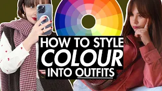 The CHIC and TIMELESS way to wear COLOUR in outfits *SÉZANE INSPIRED* | ad