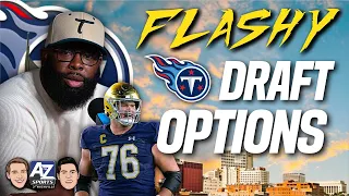 Titans have two flashy 2nd Round pick options after drafting Joe Alt in 1st Round mock per Expert