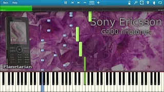 SONY ERICSSON G900 RINGTONES IN SYNTHESIA - Piano Tutorial