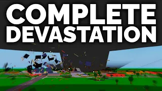 COMPLETE DEVASTATION! | Tornado Simulator 2 | Roblox