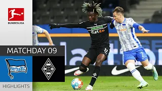 Hertha Berlin - Borussia M'gladbach 1-0 | Highlights | Matchday 9 – Bundesliga 2021/22