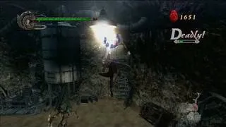 Devil May Cry 4 PlayStation 3 Gameplay - Battle on the