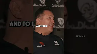 When coach Javier found out that Khabib has gym in Abu dhabi