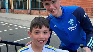 Leeds United 2 -1 Bristol city (met players after the game) vlog