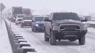 01-30-2023 Loveland, CO - Snow Squalls Cause Accidents on i25-Stopped Traffic-Plows-Wrecks