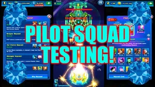 My Top 5 Favourite Pilot Squads On Galaxy Attack: Alien Shooter And How To Use Them!
