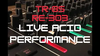 Roland TR-8s and DinSync RE-303 only! Live Acid Performance