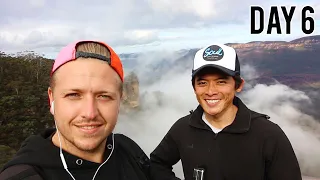 WE WERE STOOD ABOVE THE CLOUDS - BLUE MOUNTAINS