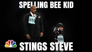 Little Big Shots | Steve Harvey and Akash Funny Spelling Bee | Season 1 2016