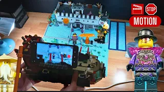 Lego Ninjago Attack Episode | Lego Stop Motion Tutorial 2 (Behind The Scenes)