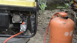 How to convert your petrol generator to use gas