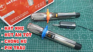 Giọng hát dở cũng hay hơn ca sĩ nhờ bộ này. Mic không dây AK-95 chỉ 1Tr+ mà hay như mic xịn | PTA-ND