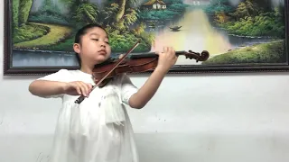 Beriot Concerto No 9 in a minor first movement - by Jiayi Chen 9yrs old