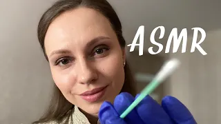 АСМР Врач-дерматолог👩‍⚕️ Ролевая игра / ASMR Role play Doctor-Dermatologist👩‍⚕️