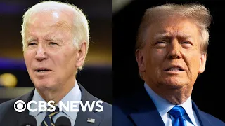 Biden trails Trump in possible 2024 rematch, CBS News poll finds
