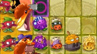 Plants vs Zombies 2 - All Plants New Costumes in Lost City Part 2