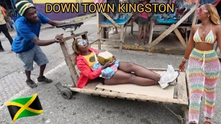 TRICKY SITUATION DOWN TOWN KINGSTON JAMAICA !! Jamaican Men will finish me