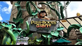 Universal Studios Singapore | Puss In Boots Giant Journey | 4K | Go Pro HERO 8 Black