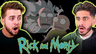 RICK SACRIFICES HIMSELF!! Rick and Morty Season 2 Episode 1 Group Reaction