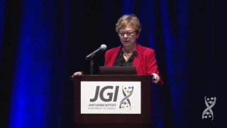 Jan Leach at the 2017 DOE JGI Genomics of Energy & Environment Meeting