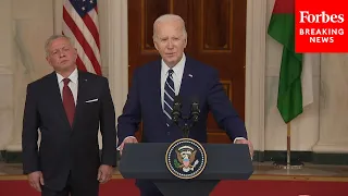 BREAKING NEWS: President Biden And King Abdullah II Of Jordan Give Remarks Amid Concerns For Rafah