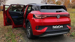 2022 VW ID.4 GTX - Finally Full Electric Volkswagen is Here - the Electric GTI? Visual Review
