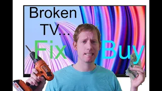 INSIGNIA TV with blank display | fix or buy new?