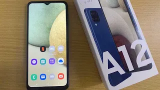 Samsung Galaxy A12 Unboxing & First Impressions & Full Tests ASMR