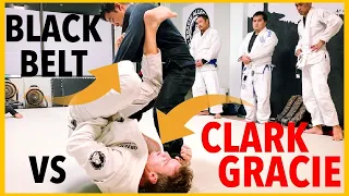 Clark Gracie vs Hawaii Black Belt |  Automatic Omoplata System In Action