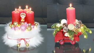 10 Elegant Christmas Candle Centerpiece Decoration Ideas You'll Love