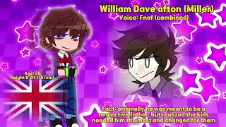 Afton family voice claims! 《 fnaf x gacha 》