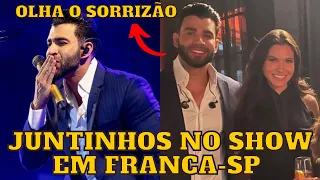 Gusttavo Lima e Andressa Suita JUNTOS curtindo o SHOW em Franca-SP