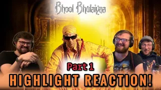 REACTION HIGHLIGHTS! | Bhool Bhulaiyaa | Part 1 | The Slice of Life Podcast