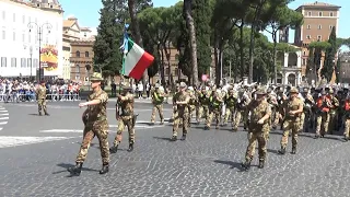 Parata 2 giugno 2023 - Alpini (Inno degli Alpini - Il Trentatré)