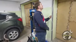 Шторка в гараж с удобным механизмом подъёма