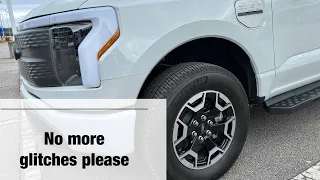 2023 Ford F-150 Lightning (EV truck) owner review more glitches